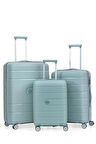 ÇÇS 5247 Polipropilen 3 Lü Valiz Seti