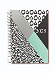Lizy 2025 Spiralli 17x24 cm Günlük Ajanda MODEL-8