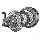 Renault Debriyaj Seti+oynar Volan (rulmanlı) Master III 10> Movano B 10> Nv400 10> 2.3 DCI (8200846744+30205 - Valeo 837427