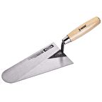 Sgs 16cm Ahşap Saplı SGS380 Sıva Malası 1.20mm Kalınlığında Zımparalanmış 50 Rockwell Yay Çeliği