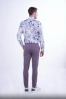 P 1078 Slim Fit Lila Spor Pantolon