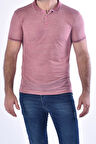 TS 814 Slim Fit Gül Kurusu Spor T-Shirt