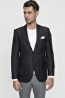 C 598 Slim Fit Siyah Spor Ceket