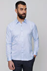 GK 634 Mavi Klasik Gömlek