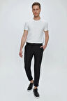 ATP 032 Slim Fit Siyah Spor Pantolon