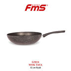 FMS GRANİT WOK TAVA NO:28 SİYAH 