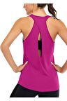 Ghassy Co. Kadın Cross Running Çapraz Sırtı Açık Antrenman Yoga Spor Atlet Tank Tops 1782