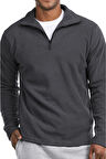 Ghassy Co. Erkek Yarım Fermuar Dik Yaka Polar 