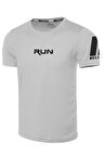 Ghassy Co. Erkek Nem Emici Hızlı Kuruma Performans Running Spor T-shirt