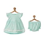 Andywawa AC22809 Summer Paradise Bebek Elbise Set Mint