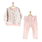 Andywawa AC23250 Heart To Heart 2Li Bebek Takım Pink