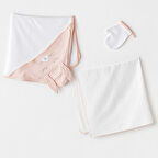 Kız Bebek Havlu Takım 3 Parça  AC25876