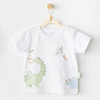 Andy Wawa T-Shirt Casual Beyaz