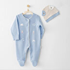Andywawa Bebek Tulum Takım AC26072 Mavi