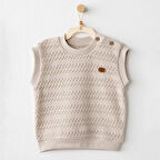 Andywawa AC26133 Wawa Exclusive Yelek Bej