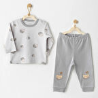 Andywawa AC26105 Hello Autumn 2`li Takım Gri