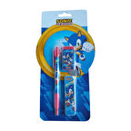 Sonic Kırtasiye Seti Versatil Kalem + Silgi + Uç 582456