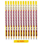 Galatasaray Yuvarlak Kurşun Kalem 12 Adet