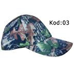 HS-11141 Desenli Şapka Kod:03