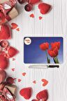 Sevgililer Günü Sevgiliye Özel Yazılı Cam Kesme Tahtası |Sv6| 20 Cm X 30 Cm