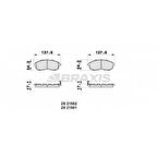 Nissan On Fren Balatası Juke 1.6 2013> Maxıma Qx 1995 2003 - Braxıs Ab0154