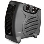 Raks PF 20 Black 2000W Sıcak & Soğuk Fanlı Isıtıcı