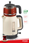 Evia Çayzade 2200 W Çay Makinesi Krem 