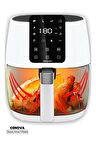 Gold Master GM-7491 Cenova 4.1 lt Yağsız Airfryer Beyaz