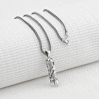 Semazen Detaylı Cevşeni Kebir Dualı 925 Ayar Gümüş Erkek Kolye