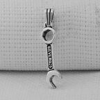 Tamir Anahtarı 925 Ayar Gümüş Erkek Kolye Ucu