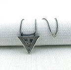 Osmanlı Tugralı Orta Boy Cevşeni Kebir Dualı 925 Ayar Gümüş Erkek Kolye  Ucu