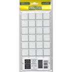 Pacific Yapışkanlı Keçe 25Mmx25Mm Beyaz