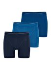 Blackspade Lacivert - Mavi Erkek Boxer 9673