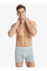 Blackspade Erkek Pamuk Elastan Boxer Tender Cotton 9233 - Gri Melanj