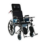 Golfi Çok Fonksiyonlu Tekerlekli Sandalye | Katlanabilir Banyo Uyumlu Dayanıklı Yapı G124