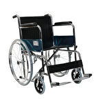 Golfi Standart Tekerlekli Sandalye | Çelik Gövde, Katlanabilir Yapı, PVC Tekerlek G101