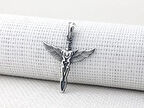Kanat Tasarımlı 925 Ayar Gümüş Erkek Kolye Ucu