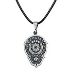 Emliyet Teşkilatı Polis Armalı 925 Ayar Gümüş Erkek Kolye