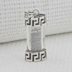 Cevşeni Kebir Dualı 925 Ayar Gümüş Erkek Kolye Ucu