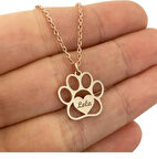 Pati İsim Yazılı 14 Ayar Altın Kolye