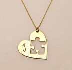 Puzzle 14 Ayar Altın Kolye