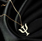 Psikoloji Simgesi 14 Ayar Altın Kolye