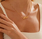 İşaret Dili 14 Ayar Altın Kolye