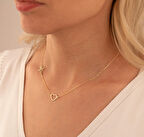 Sana Giden Yol 14 Ayar Altın Kolye