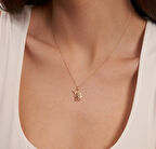 Unıcorn 14 Ayar Altın Kolye