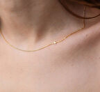 Haç 14 Ayar Altın Kolye