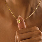 Yıldız 14 Ayar Altın Kolye