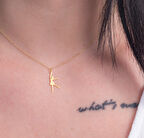 Balerin 14 Ayar Altın Kolye