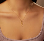 Dondurma 14 Ayar Altın Kolye