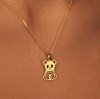 Panda 14 Ayar Altın Kolye
